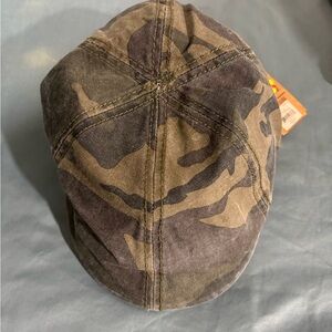 Men's Camouflage Cap - Olive/Black